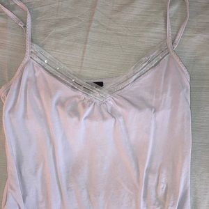 Lavender colored tank top